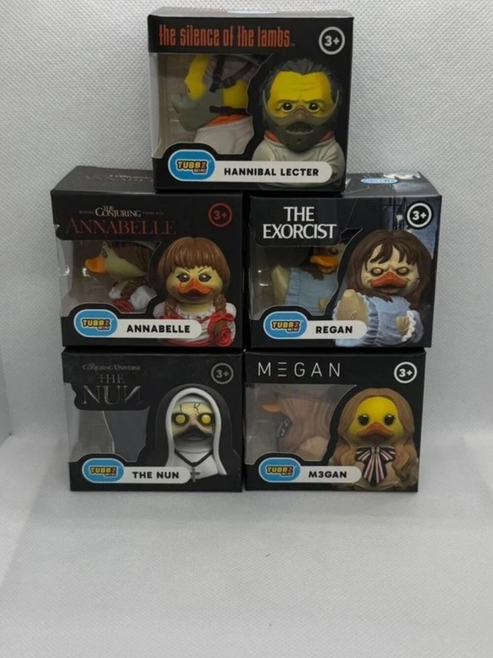 Horror TUBBZ Mini Duck Bundle – 5 Piece Set